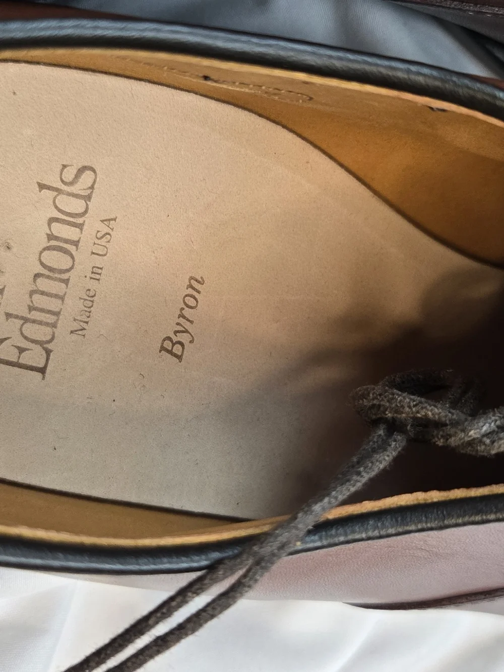 Allen Edmonds Byron 2034 Chili Cap Toe Oxford Shoes Men's 10 D NEW USA Made